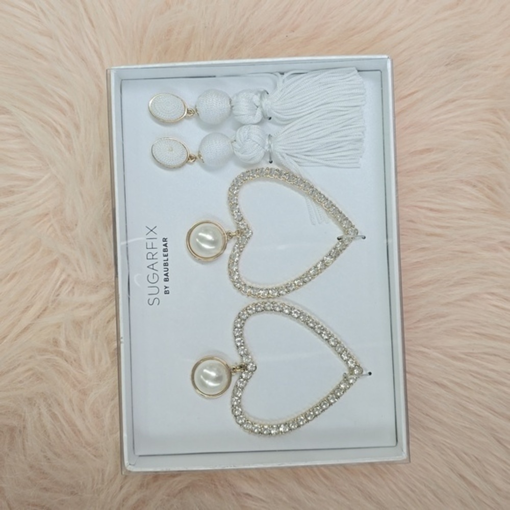 SUGARFIX by BAUBLEBAR Boxed Jewelry Earring Set | NEW IN BOX